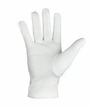 Load image into Gallery viewer, WHITE MASONIC COTTON GLOVES