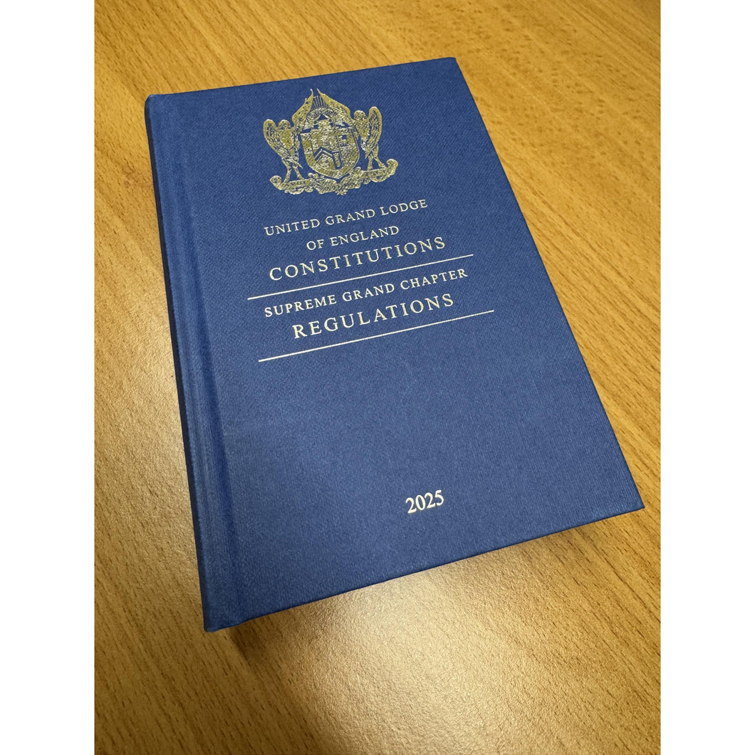 Book of Constitutions (BOC) United Grand Lodge of England - 2025 Edition