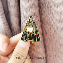 Load image into Gallery viewer, 1pcs Square Compass Masonic Apron Ceremonial Suit Brooch Enamel Pins Freemason Sword Guard Lapel Pin Cartoon Metal Badge Meme