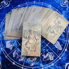 Load image into Gallery viewer, 2022 MASONIC TAROT DECK cards Patricio Diaz Silva esoteric fortune telling tarot reading with instructions masonic symbolism