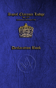 Masonic Declaration Book - Craft