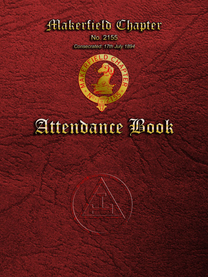 Masonic Lodge Attendance & Signature Book – Customizable For Craft Lodge Meetings & Events
