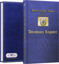 Load image into Gallery viewer, Masonic Attendance Book - Craft - Grand Lodge of Israel