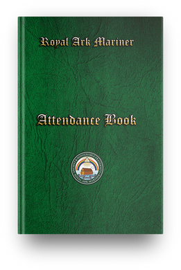 Masonic Attendance Book - Royal Ark Mariner (RAM)