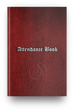 Load image into Gallery viewer, Masonic Attendance Book - Royal Arch