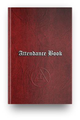 Masonic Attendance Book - Royal Arch