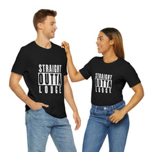 Load image into Gallery viewer, Straight Outta Lodge - Unisex Jersey Short Sleeve Tee